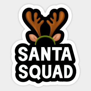 santa squad Sticker